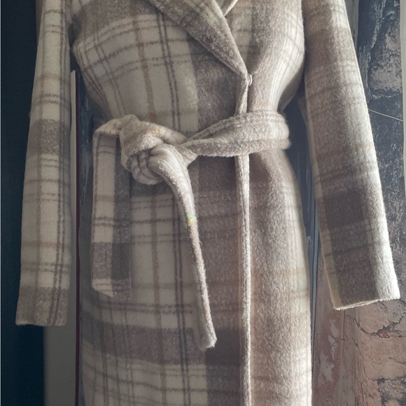 Noize Katja Vegan Wool Coat, L, in “Oat”, NWOT, Sold out everywhere. - Picture 4 of 12